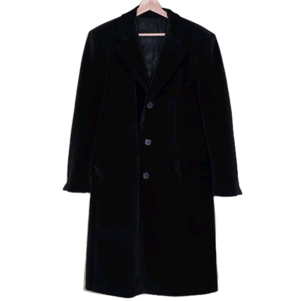 Just Cavalli Coat Men's IT 48 /US XXL Multicolor Fibers 3B Single Vent FLAWS